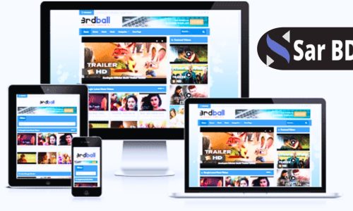 3rdball - Responsive Video Blogger Template